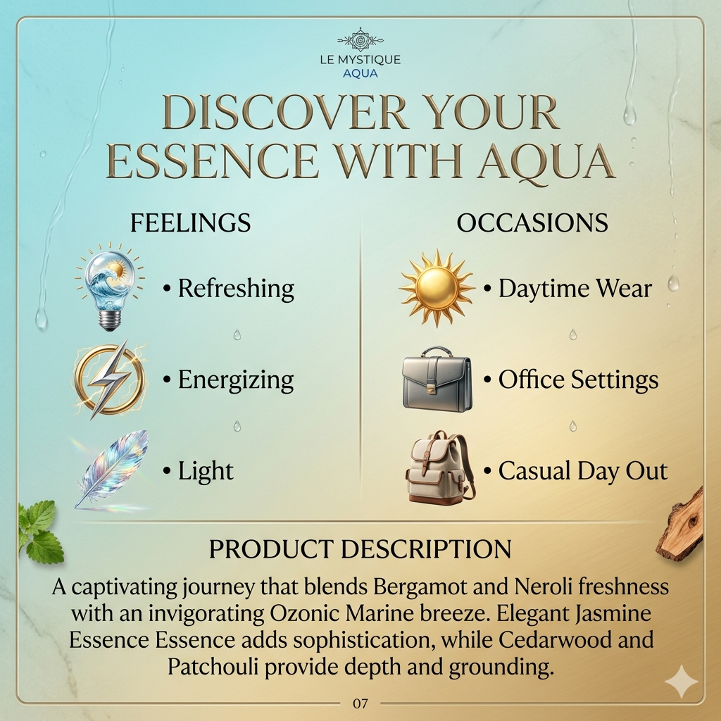 Aqua: A Symphony of Freshness and Elegance (50 ml)